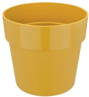 Bloempot B.for Original - Okergeel - Diam. 18x16,5cm - Gerecycled Kunststof