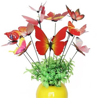 Bloempot Decoratie Vlinder Ornament Grappig Plunger Simulatie Vlinder Bloempot Vaas Tuinieren Bonsai Groene Plant Decora