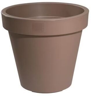 Bloempot E&k Rond 40cm Mokka