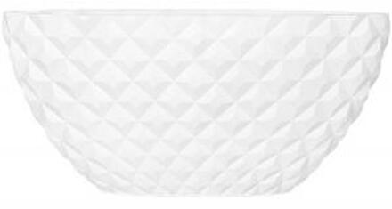 Bloempot ovaal Heraldry - 60x35 - Wit - Bloempot voor binnen - BSCI841