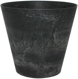 Bloempot Pot Claire zwart 37 x 34 cm Artstone