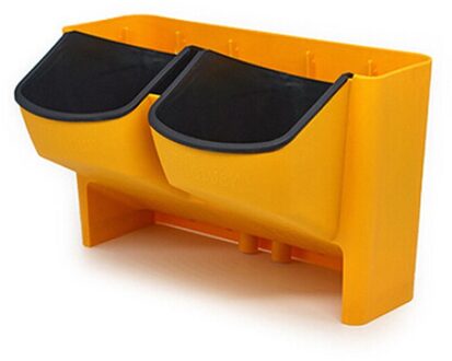 Bloempot Stapelbaar Muur Planter Tuin Bloempotten Muur Opknoping Verticale Vetplanten Planten Pot Bonsai Pot Home Decor Oranje