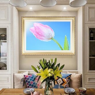 Bloemschikken 5D Diy Vol Diamanten Schilderij Bloemen Kruissteek Diamant Borduurwerk Mozaïek Diamanten Muurstickers Home Decor 2707