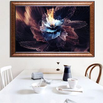 Bloemschikken 5D Diy Vol Diamanten Schilderij Bloemen Kruissteek Diamant Borduurwerk Mozaïek Diamanten Muurstickers Home Decor 2709