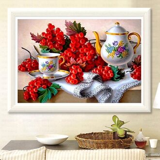 Bloemschikken 5D Diy Vol Diamanten Schilderij Bloemen Kruissteek Diamant Borduurwerk Mozaïek Diamanten Muurstickers Home Decor 6513