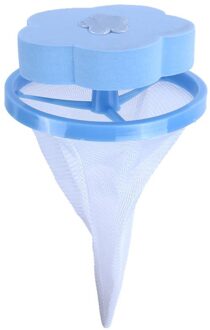 Bloemvorm Wasmachine Ontharing Schoon Netto Zak Household Cleaning Tools Accessoires Pouch Kleding Reiniging Zakken lucht blauw