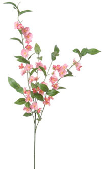 Bloesem kunstbloem/tak - roze - 85 cm - appelbloesem - Kunstbloemen