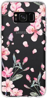 Bloesem Watercolor Tpu Hoesje Voor De Samsung Galaxy S8 Multikleur