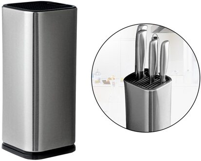 Blok Houder, Rvs Stand, Huishoudelijke Keuken Organizer, Koken Gereedschap Rek Voor Thuis, Houden Netjes stijl 2