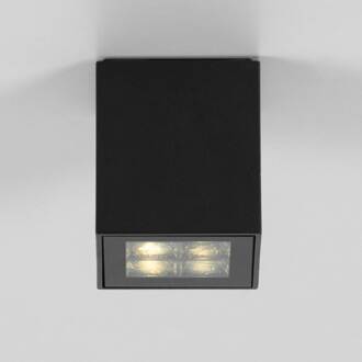 Blokk LED plafondlamp, 7 x 7 cm grafiet