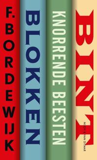 Blokken, Knorrende beesten, Bint -  F. Bordewijk (ISBN: 9789038815497)