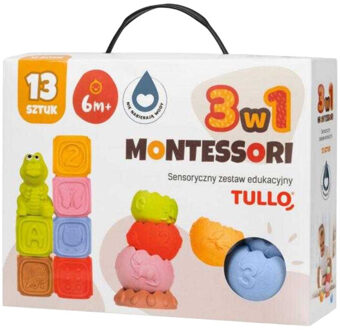 Blokken zintuiglijk speelgoed (set van 13) Veelkleurig - One size