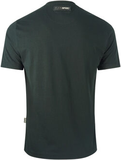 Bloklogo Zwarte T-Shirt - L