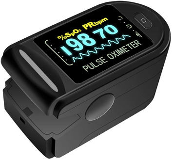 Blood Oxygen Monitor Finger Pulse Oximeter Oxygen Saturation Monitor blood oxygen Heart Rate Saturation Meter OLED Oximetro