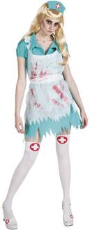 Bloody Nurse Halloween kostuum Groen