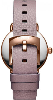 Bloom D-FR01-RGPU - Horloge - Paars - Leer - 36mm