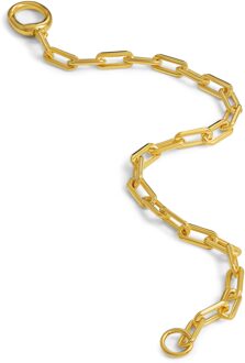 'Bloom' Dames 925 Sterling Zilveren Armband - Goud ZA-7544/G - One Size