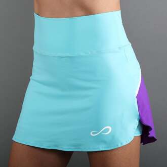 Bloom Rok Dames-turkoois, paars - S