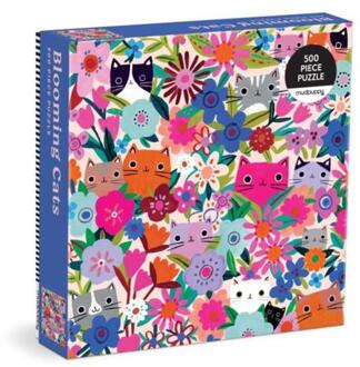 Blooming Cats 500 Piece Family Puzzle -  Mudpuppy (ISBN: 9780735384163)