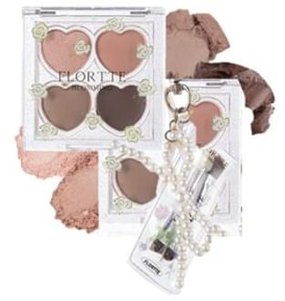 Blooming Series 4 Color Eyeshadow - 01 #01 Stunning - 2.7g