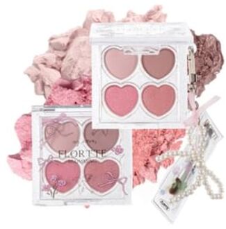 Blooming Series 4 Color Eyeshadow - 03 #03 Heartwarming - 2.7g