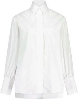 Bloomings Esperia Oversized Blouse Bloomings , White , Dames - Xl,L,M,Xs,2Xs