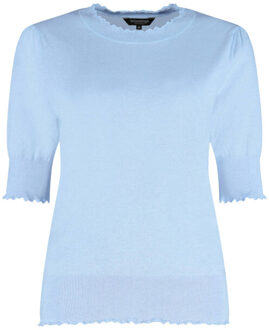 Bloomings Pullover korte mouw slk14-8905 - maat XL Blauw