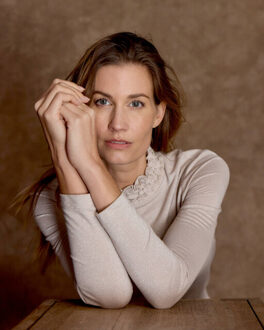 Bloomings Top lange mouw slt363-8886 Beige - XXL