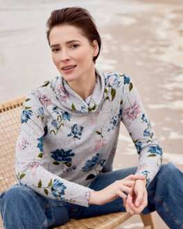 Bloomings Top lange mouw slt401-8864 Grijs