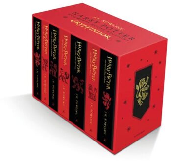 Bloomsbury Harry Potter Gryffindor House Editions Paperback Box Set - J K Rowling