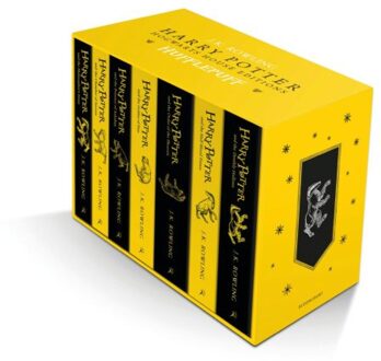 Bloomsbury Harry Potter Hufflepuff House Editions Paperback Box Set - J K Rowling