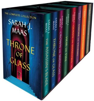 Bloomsbury Throne Of Glass Box Set (Hardbacks) - Sarah J. Maas