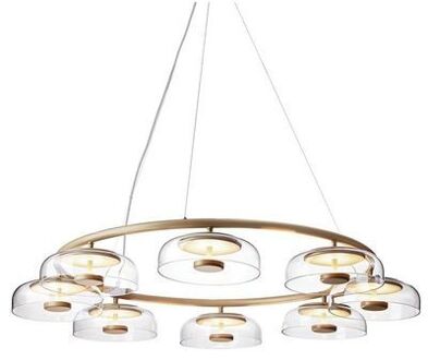 Blossi 8 Kroonluchter - Goud