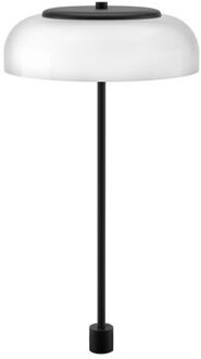 Blossi In-Set Tafellamp - Zwart - Opaal