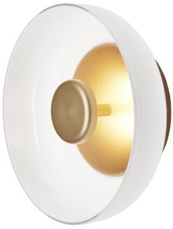 Blossi Wandlamp - Goud - Opaal