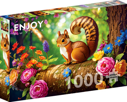Blossom Squirrel Puzzel (1000 stukjes)