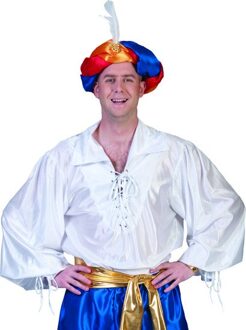 Blouse 1001 nacht deluxe Wit - Transparant