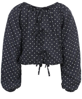 Blouse 2601-5115-608 Blauw - 158/164