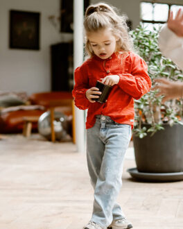 Blouse 930301 Rood - 116