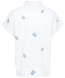 Blouse arlise-offwhite/celestial blue Veelkleurig - M