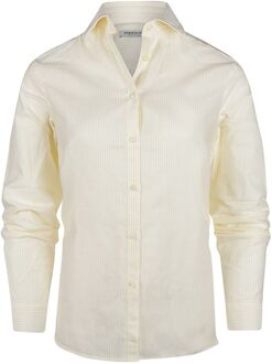 Blouse Bibi Oxford Streep Geel - M,L