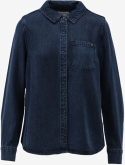 Blouse CLEM donker blauw - 2