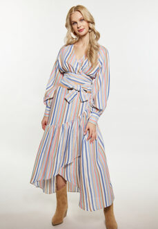 Blouse Dames Blauw Veelkleurig - maat