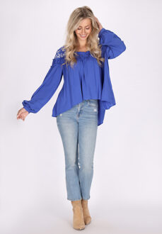 Blouse Dames KONING BLAUW