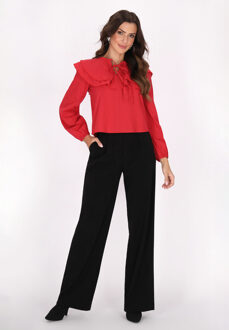 Blouse Dames rood