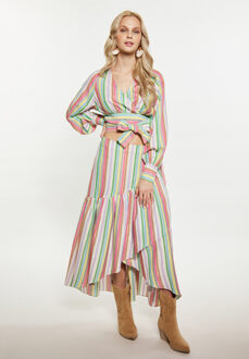 Blouse Dames Roze Veelkleurig - XS