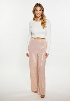 Blouse Dames wolwit Gebroken wit - L