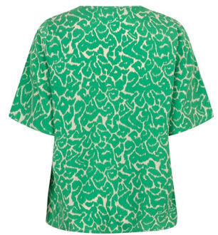 Blouse iggy dessin Groen