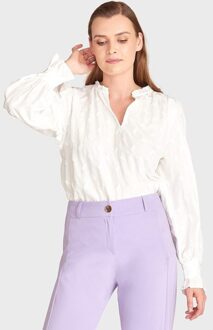 Blouse iva offwhite Wit - XXL