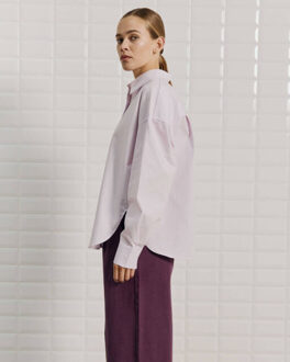 Blouse lange mouw 00001637 wblrebec Lichtblauw